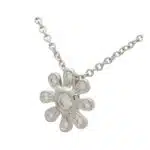 Vintage Paloma Picasso for Tiffany & Co Diamond Flower Necklace