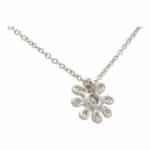 Vintage Paloma Picasso for Tiffany & Co Diamond Flower Necklace