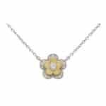 Vintage Tiffany & Co. Garden Flower Diamond Necklace