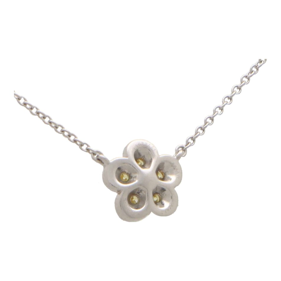 Vintage Tiffany & Co. Garden Flower Diamond Necklace