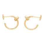 Vintage Cartier Juste Un Clou Hoop Earrings