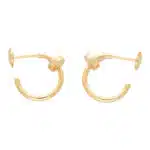 Vintage Cartier Juste Un Clou Hoop Earrings