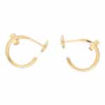 Vintage Cartier Juste Un Clou Hoop Earrings