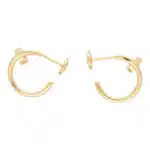 Vintage Cartier Juste Un Clou Hoop Earrings