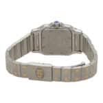 Vintage Cartier Santos Galbee 24mm Steel and Gold Watch
