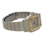 Vintage Cartier Santos Galbee 24mm Steel and Gold Watch