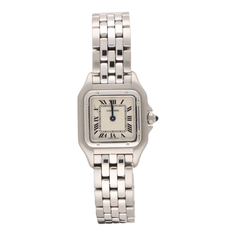 Vintage Cartier Panthere Stainless Steel 22mm Watch
