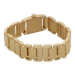 Vintage Cartier Diamond Tankissime Yellow Gold Watch