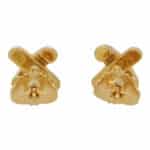 Vintage Tiffany & Co. Cross Stitch Stud Earrings