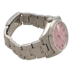 Vintage 1978 Rolex Oysterdate Custom Pink Watch