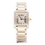 Vintage Cartier Tank Francaise Yellow Gold and Steel Watch