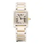 Vintage Cartier Tank Francaise Yellow Gold and Steel Watch