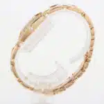 Vintage Cartier Diamond Tankissime Yellow Gold Watch