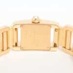 Vintage Cartier Diamond Tankissime Yellow Gold Watch