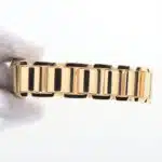 Vintage Cartier Diamond Tankissime Yellow Gold Watch
