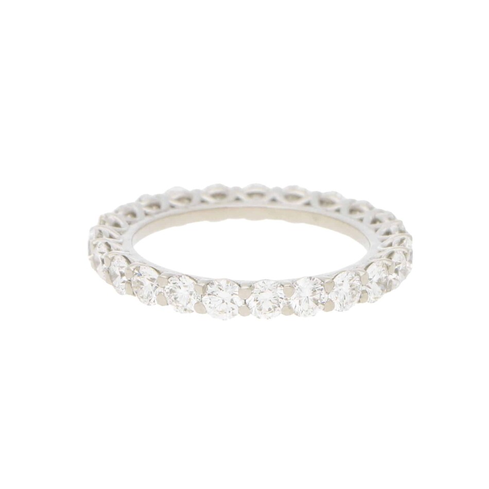 D-Coloured Full Diamond Eternity Ring