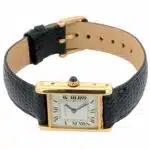 Vintage Cartier Paris Tank Louis Watch in Yellow Gold