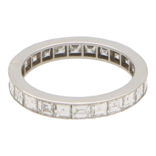 Vintage Diamond Full Eternity Ring