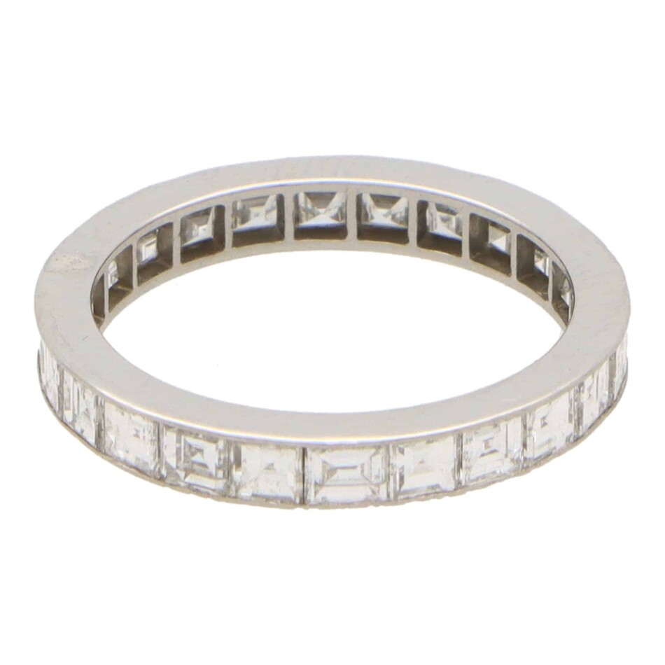 Vintage Diamond Full Eternity Ring
