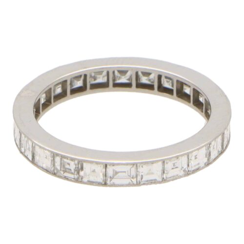 Vintage Diamond Full Eternity Ring