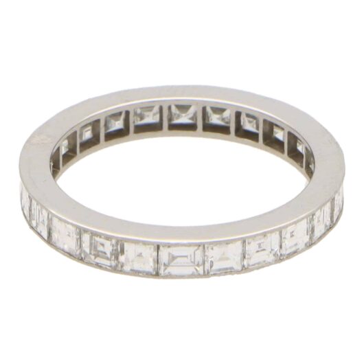 Vintage Diamond Full Eternity Ring