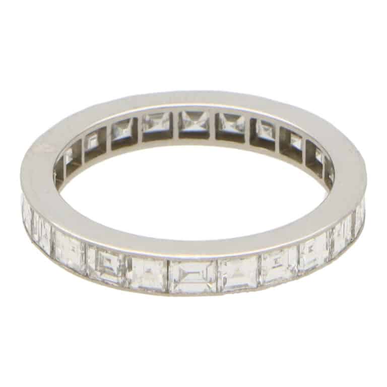 Vintage Diamond Full Eternity Ring