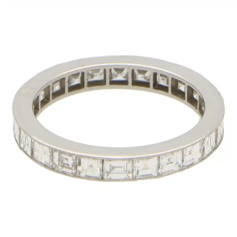 Vintage Diamond Full Eternity Ring