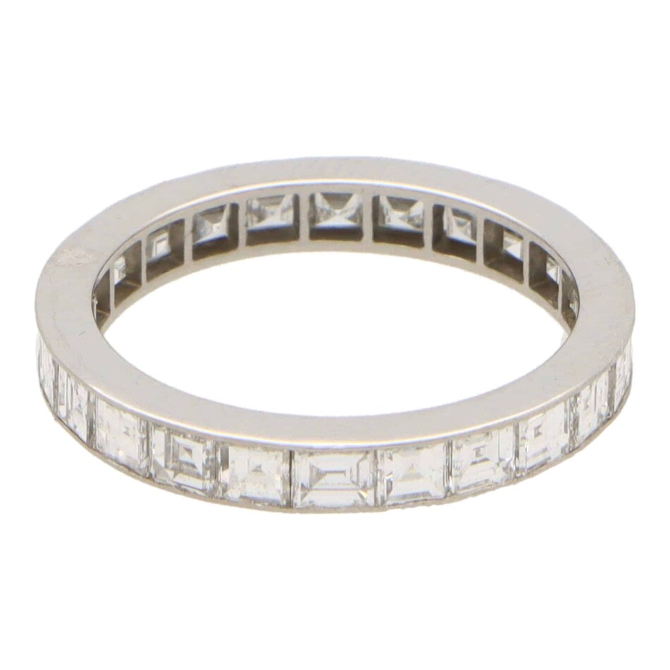Vintage Diamond Full Eternity Ring