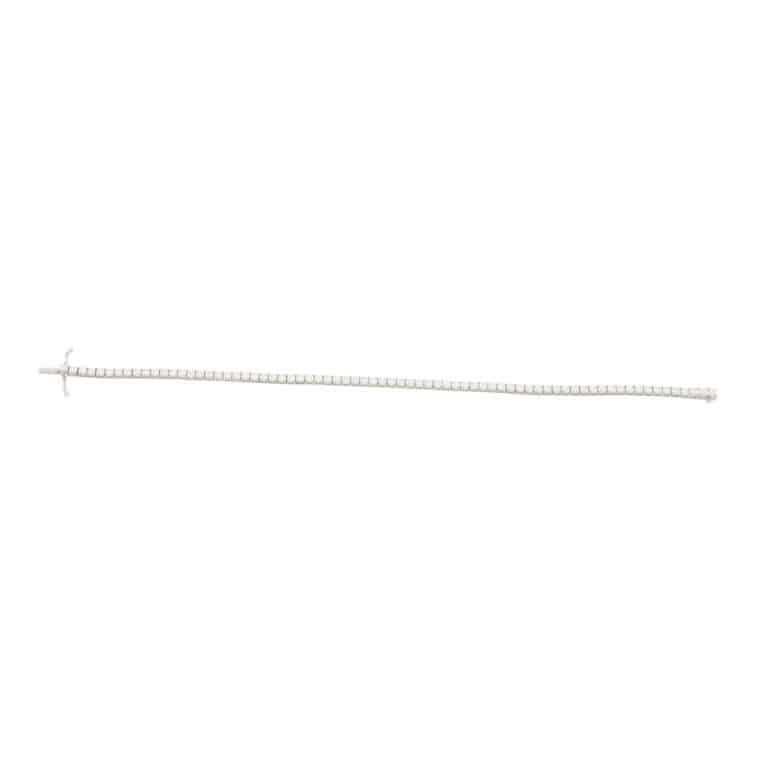 18k White Gold and Diamond Bracelet