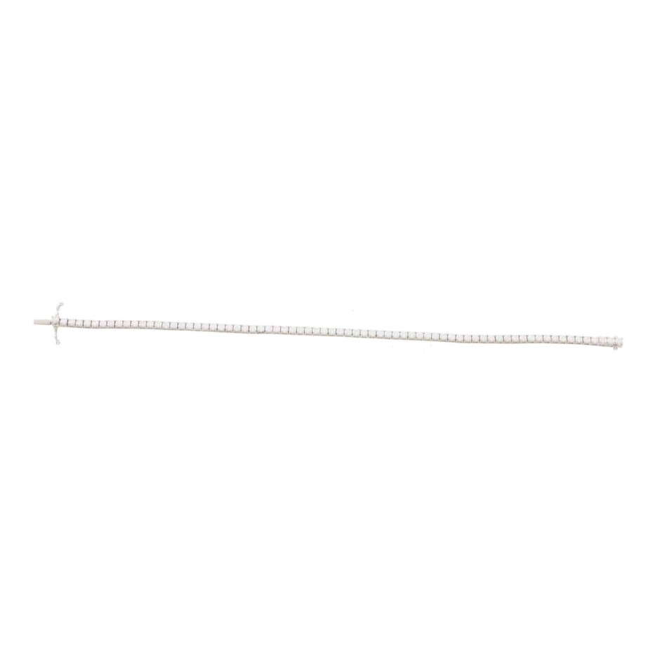 18k White Gold and Diamond Bracelet