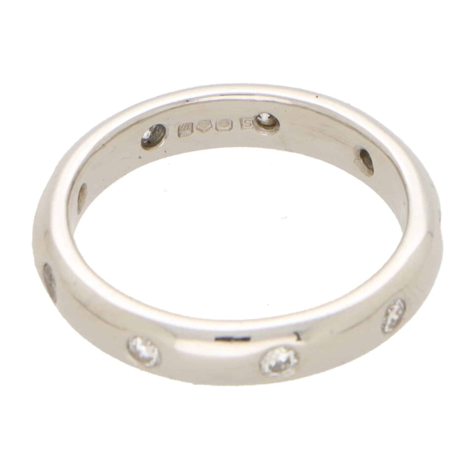 Diamond Eternity Dot Band Ring