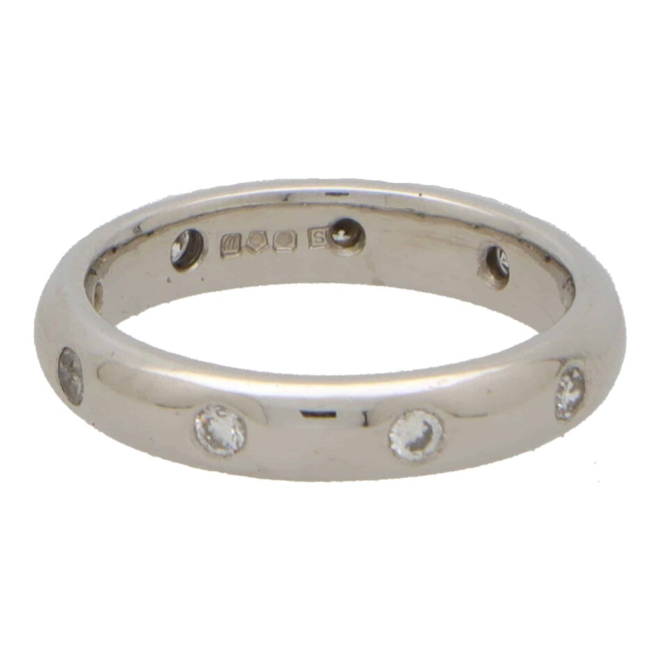 Diamond Eternity Dot Band Ring