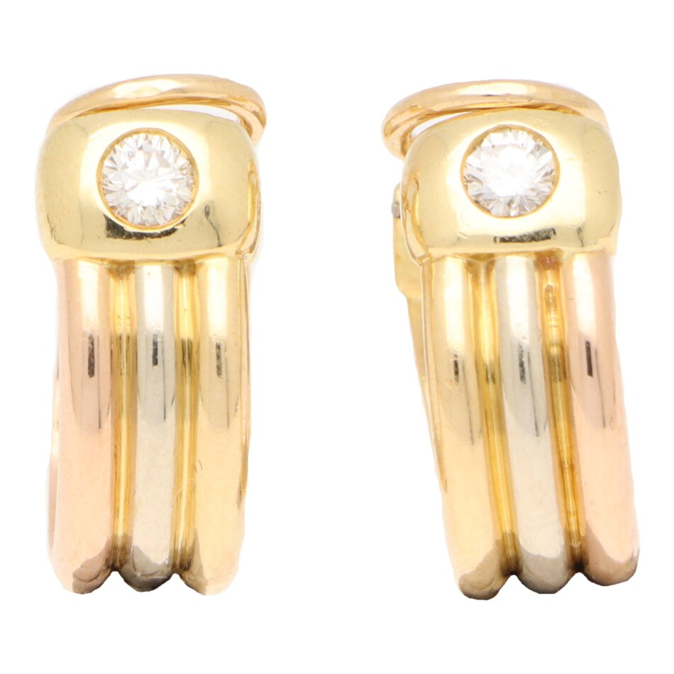 Vintage Cartier 'C De Cartier' Earrings