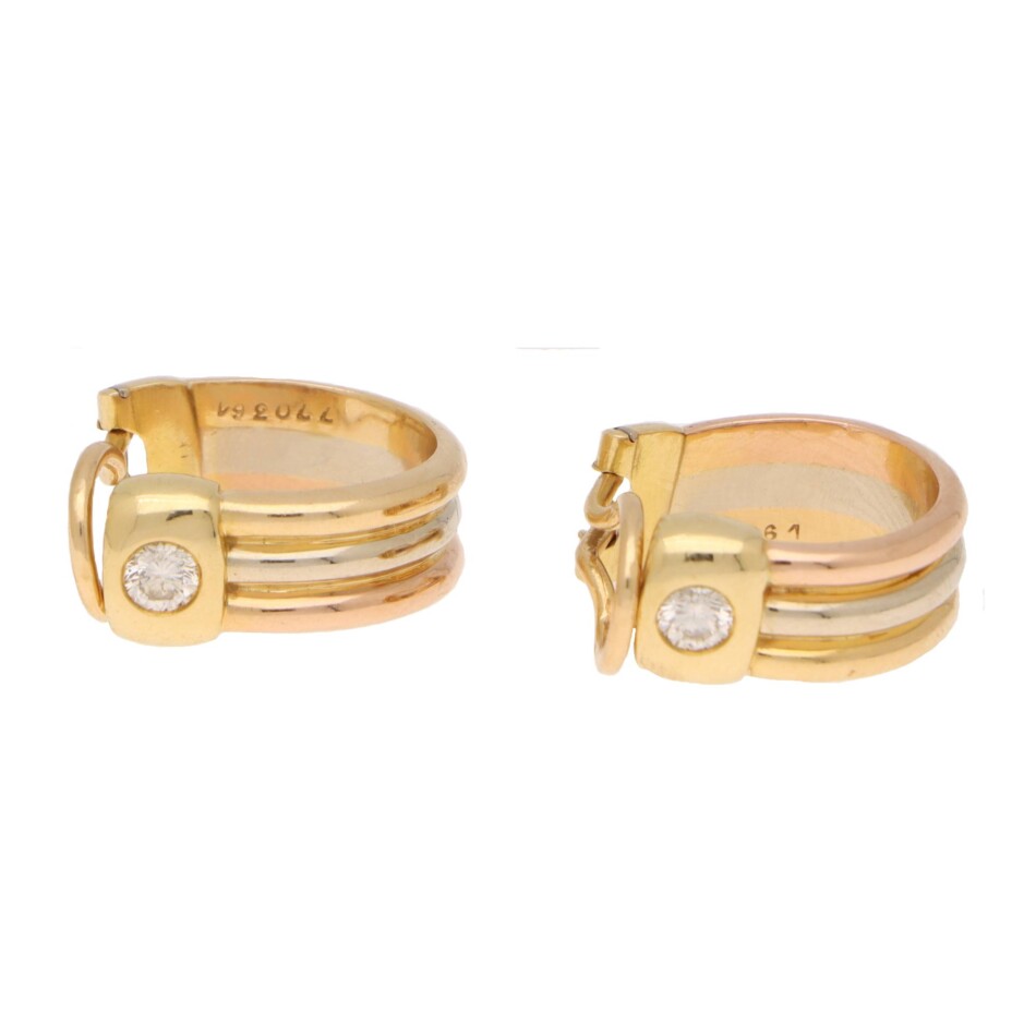 Vintage Cartier 'C De Cartier' Earrings