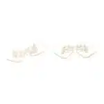 Blue Sapphire and Mother of Pearl Octagonal Cufflinks