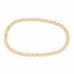 Cartier Maillon Panthere Three Row Diamond Necklace in 18K Gold