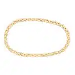 Cartier Maillon Panthere Three Row Diamond Necklace in 18K Gold