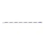 Contemporary Sapphire and Diamond Line Tennis Bracelet