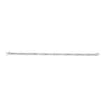 Contemporary Sapphire and Diamond Line Tennis Bracelet