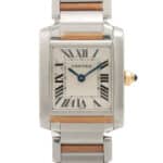 Cartier Tank Francais in Rose Gold and Stainless Steel