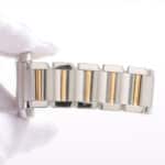 Vintage Cartier Tank Francaise 'Two-Tone' Chronoflex watch