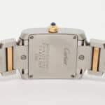 Vintage Cartier Tank Francaise Yellow Gold and steel watch
