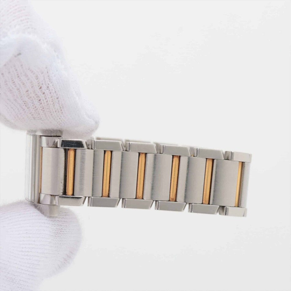 Vintage Cartier Tank Francaise Yellow Gold and steel watch