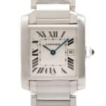 Vintage Cartier Tank Francaise 25mm in steel