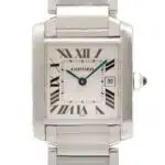 Vintage Cartier Tank Francaise 25mm in steel