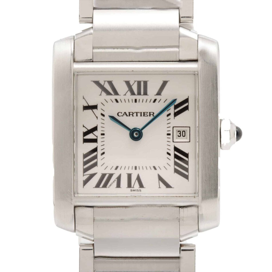 Vintage Cartier Tank Francaise 25mm in steel