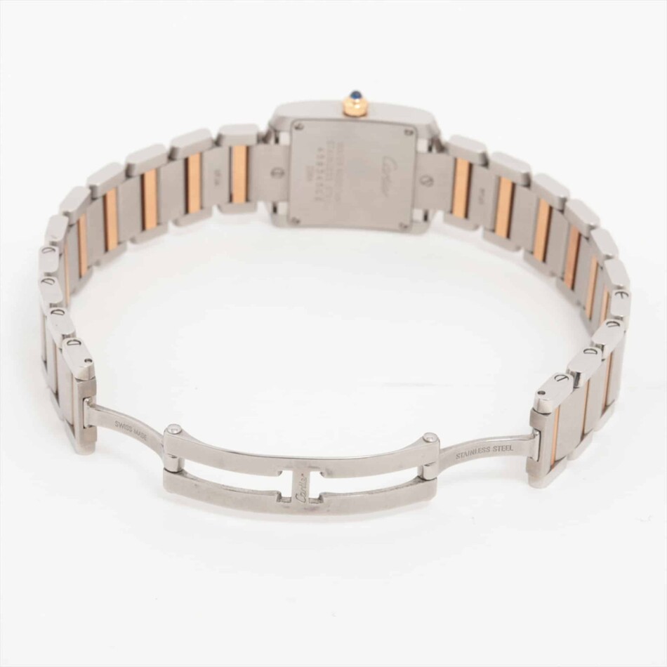 Cartier Tank Francais in Rose Gold and Stainless Steel