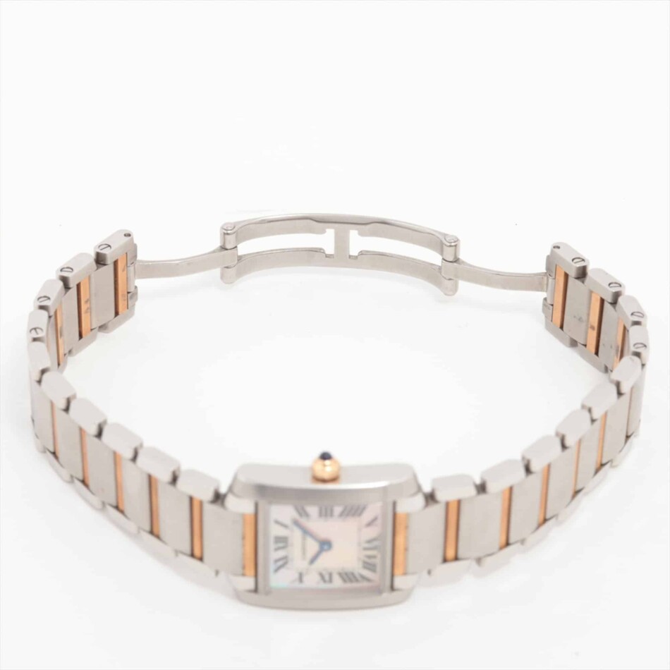 Cartier Tank Francais in Rose Gold and Stainless Steel