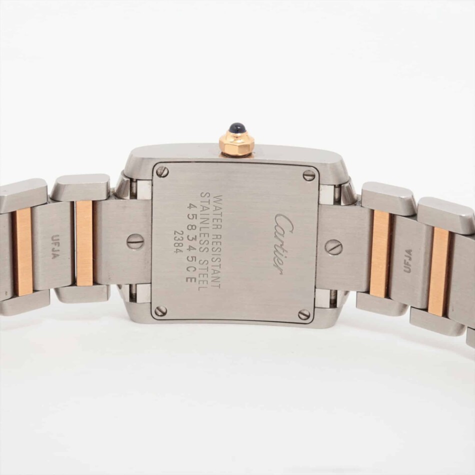Cartier Tank Francais in Rose Gold and Stainless Steel