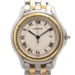 Vintage Cartier Cougar 26mm steel and gold Cougar watch